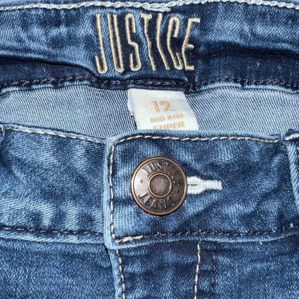 Justice denim blue